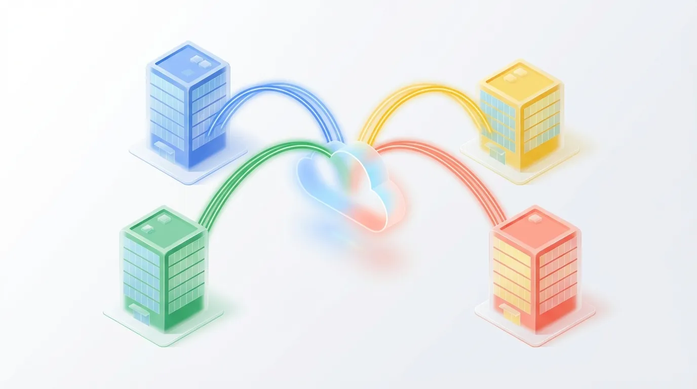 グループ会社のFAX業務を一括効率化 — 複数拠点でのSP-FAX OCR活用